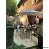 Parasol de balcon Paraflex avec support mural - CoraliaGarden™