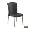 Chaise ineo empilable anthracite - CoraliaGarden™