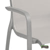 Fauteuil sunset gris platinum - CoraliaGarden™