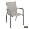 Fauteuil sunset gris platinum - CoraliaGarden™