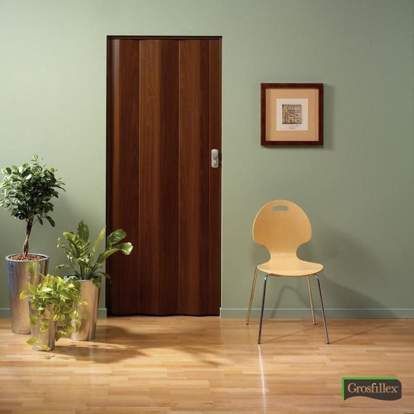 Porte accordéon spacy palissandre - CoraliaGarden™