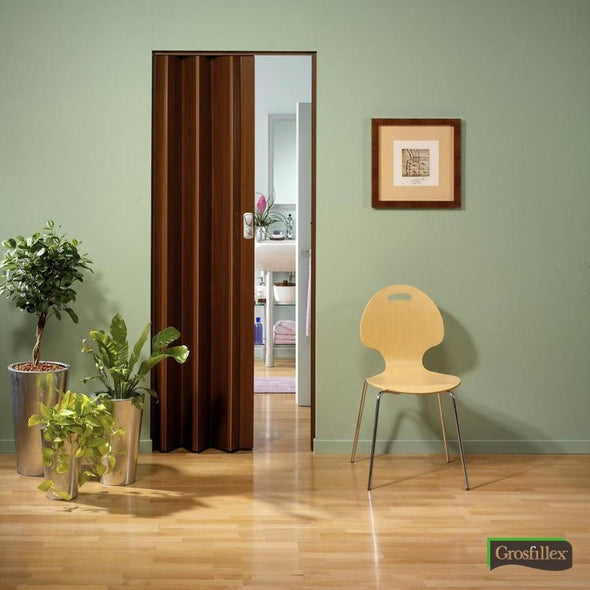 Porte accordéon spacy palissandre - CoraliaGarden™