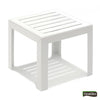 Table basse de jardin miami blanc - CoraliaGarden™